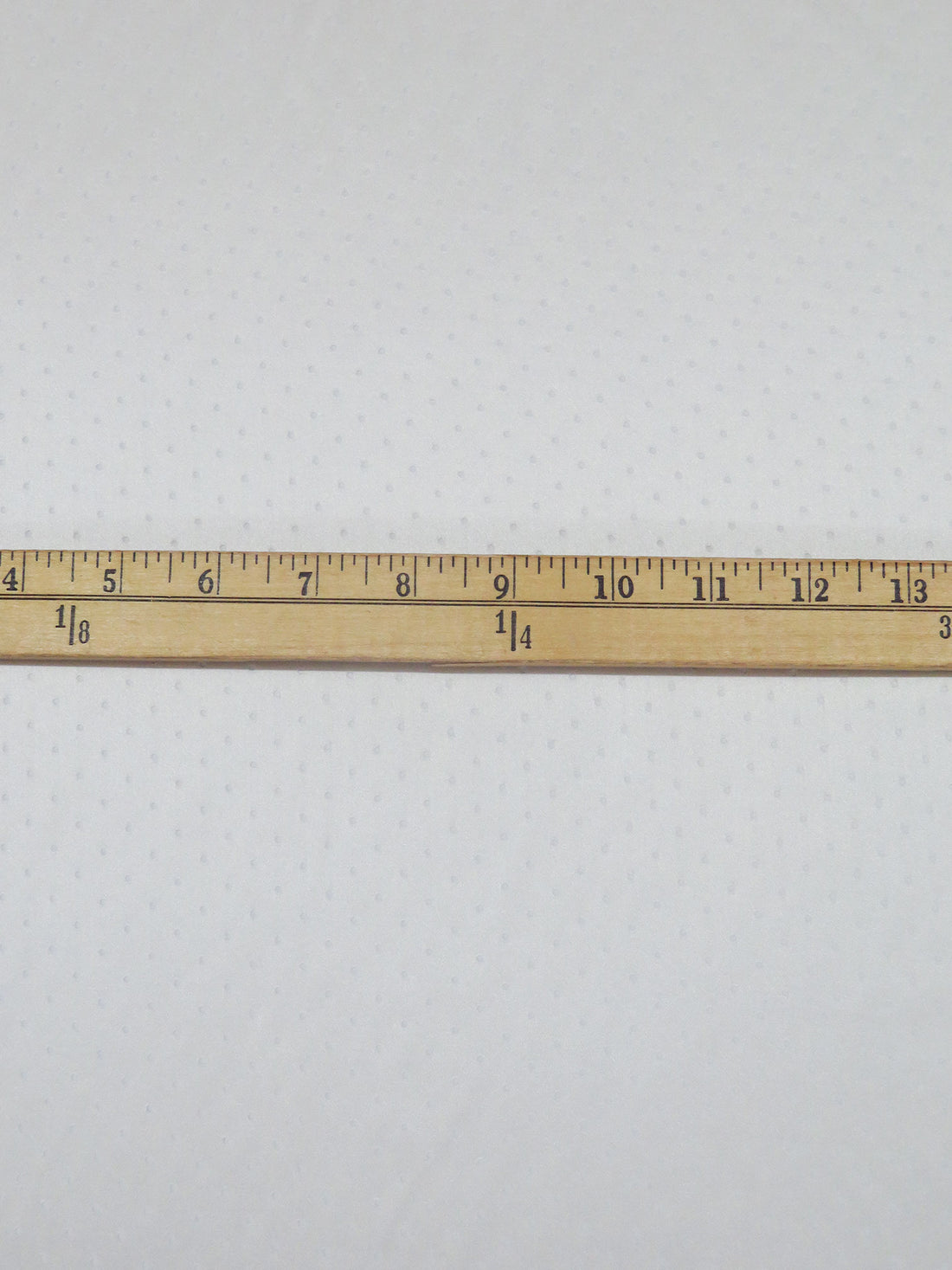 Antique White 100% Silk Laser Cut Dot Charmeuse - NY Designer - 54W