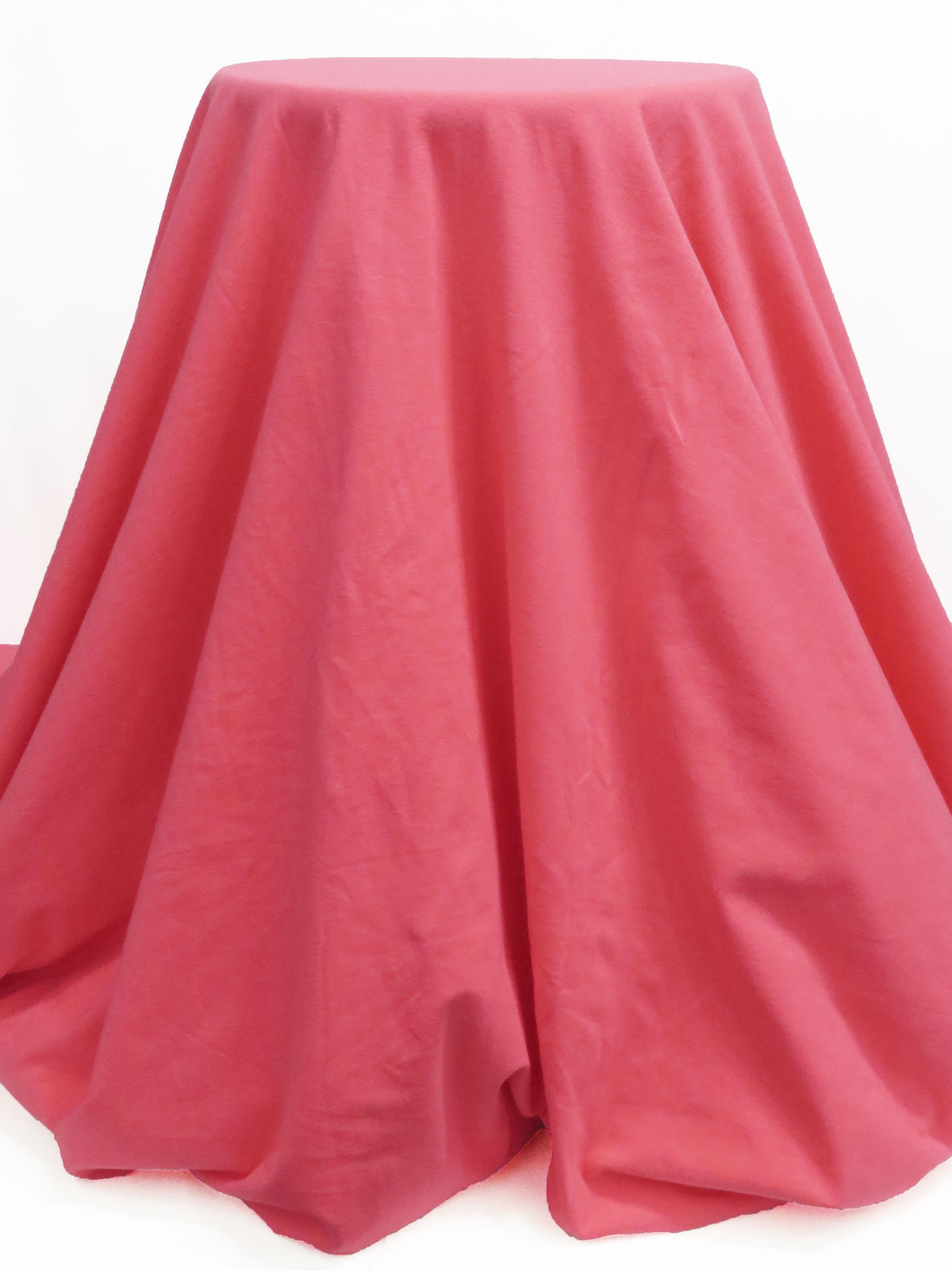 Deep Watermelon Pink Cotton/Lycra Jersey Knit 70W