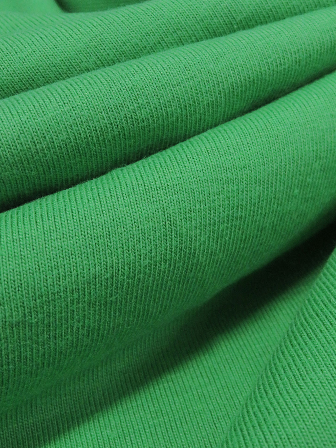 Clover Green Cotton/Polyester Jersey Knit 54W