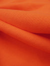 Safety Orange Cotton/Polyester Sweatshirt Fleece 67W