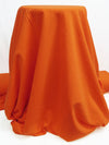 Safety Orange Cotton/Polyester Sweatshirt Fleece 67W