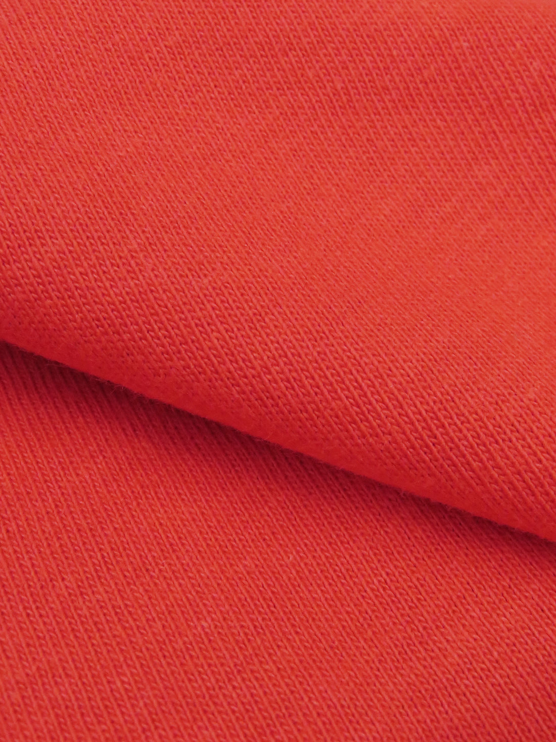 Salamander Orange Cotton/Polyester Jersey Knit 70W