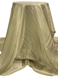 Brass Tan 100% Rayon Twill Bemberg Lining - NY Designer - 55W