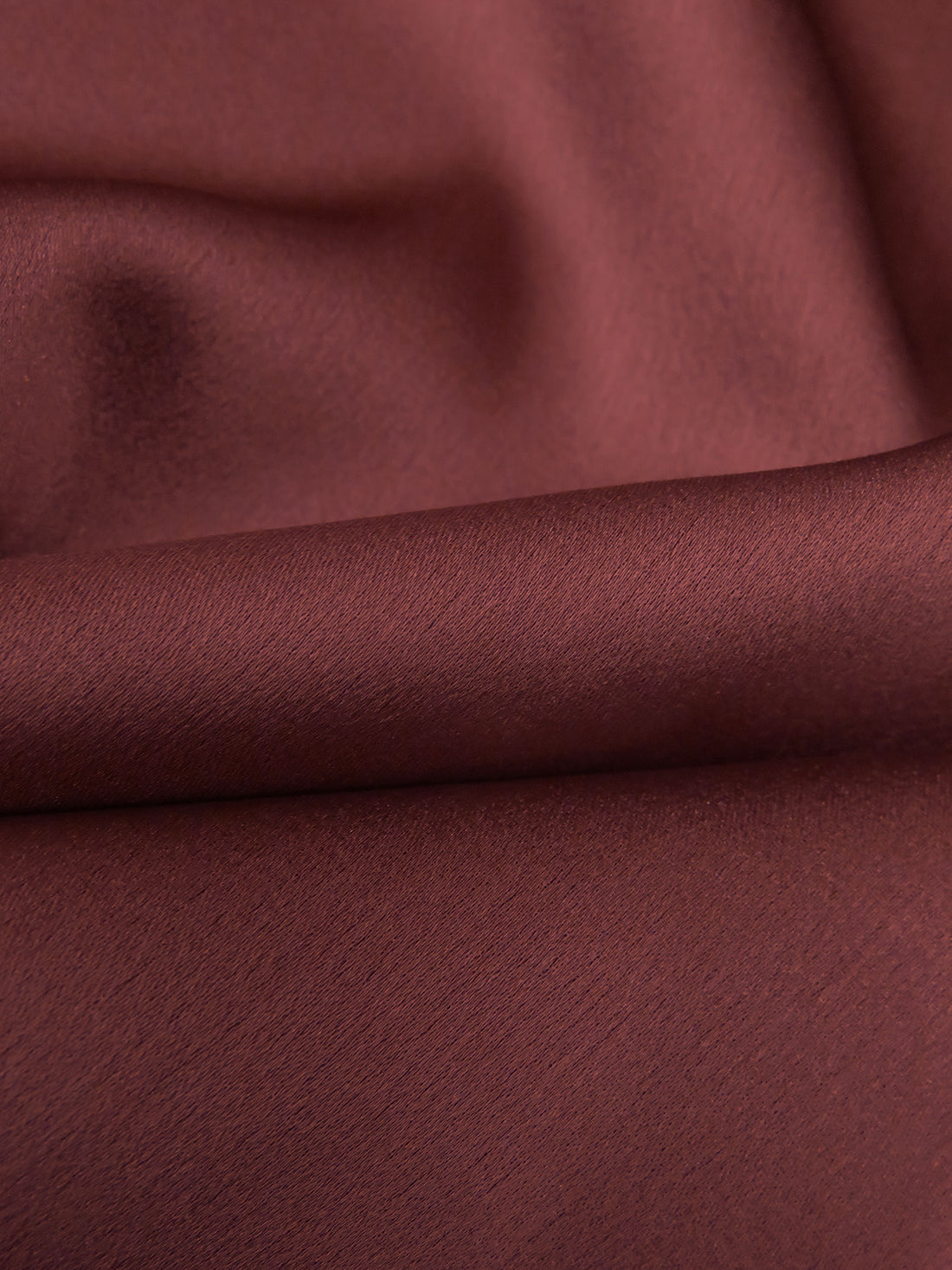 Puce Red Silk/Lycra Double Georgette - NY Designer - 41W