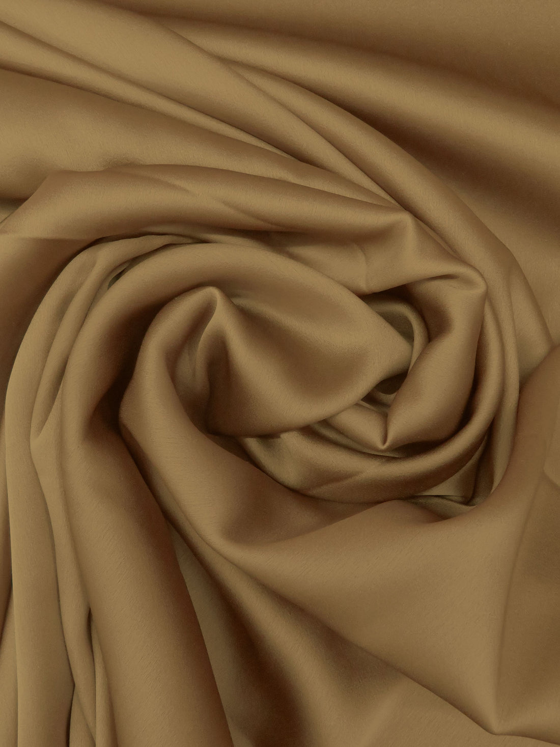Dirt Brown Silk/Lycra Stretch Satin-Faced Chiffon - NY Designer - 41W