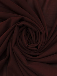 Dark Sienna Silk/Lycra Stretch Chiffon - NY Designer - 39W