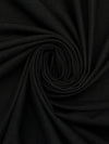 Muted Cool Black Cotton/Polyester/Lycra Stretch Sateen Denim - NY Designer - 56W