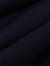 Dark Navy Silk/Lycra Double Georgette - Oscar de la Renta - 40W