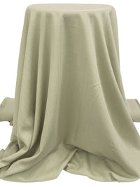 Dusty Hearts Of Palm Wool/Rayon Novelty Herringbone Suiting - Imported From Japan - 59W