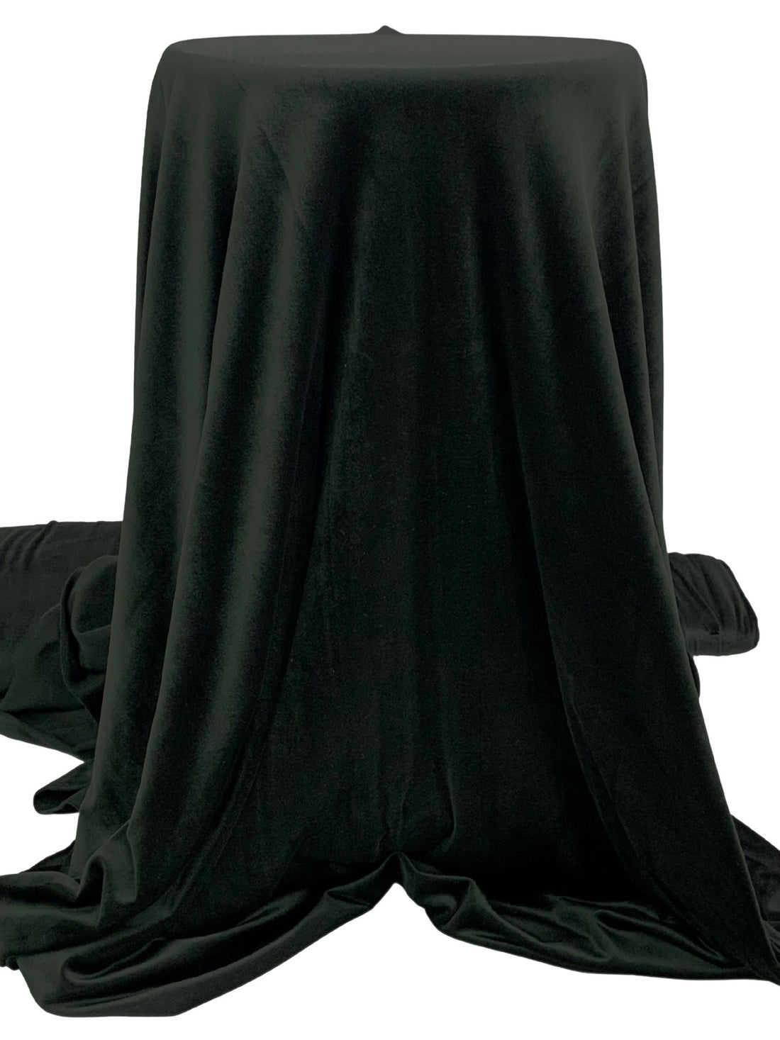 Graphite Polyester/Lycra Velour Knit 61W