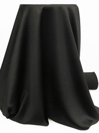 Black Rayon/Silk Satin - NY Designer - 58W