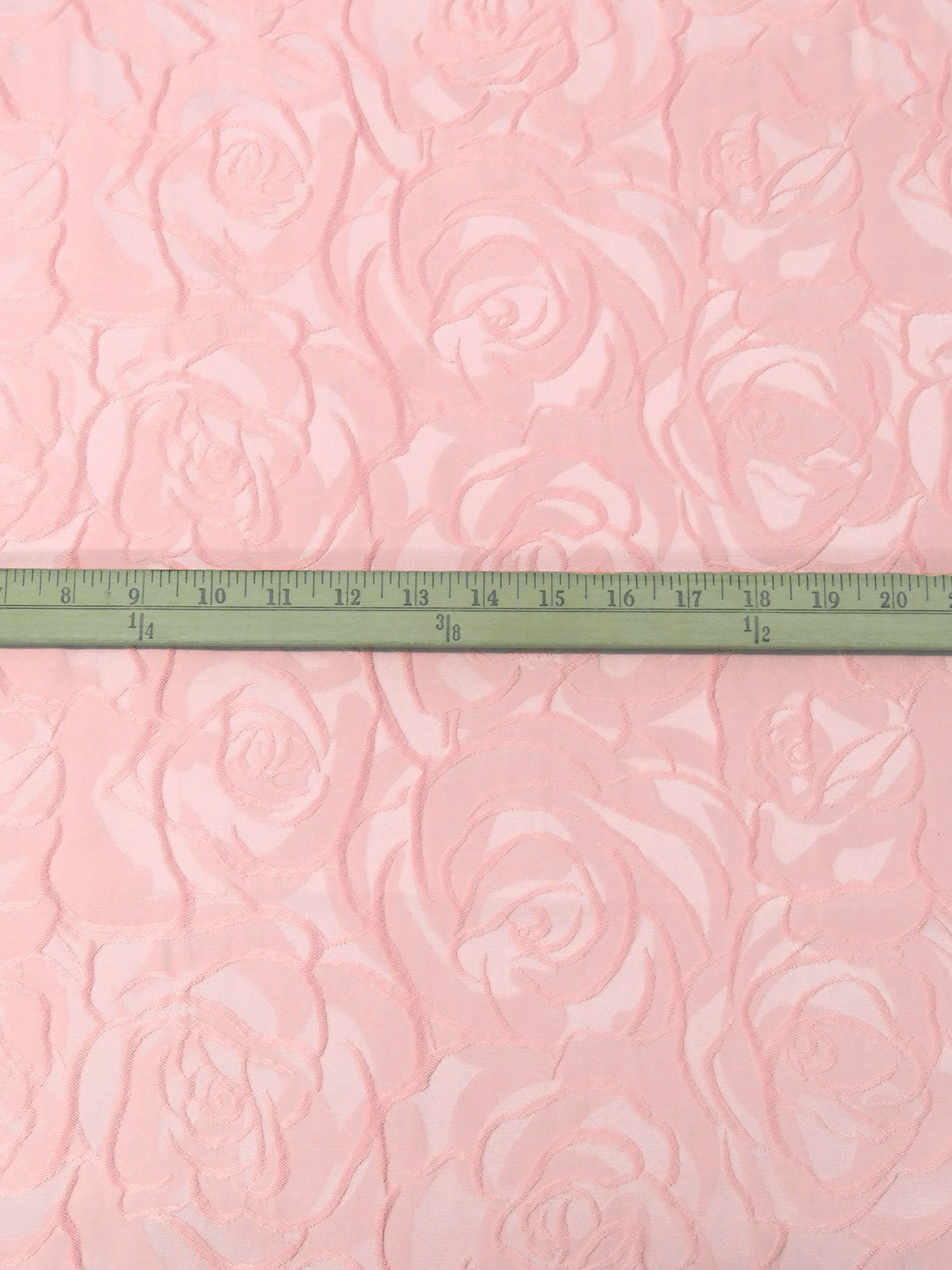 Cherry Blossom 100% Polyester Large Rose Weave Jacquard - NY Designer - 61W
