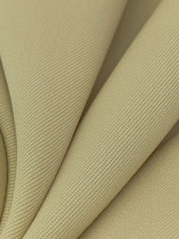 Khaki 100% Worsted Wool Gabardine Suiting - NY Designer - 59W