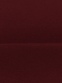 Royal Maroon Worsted Wool/Polyester Double Weave Suiting - NY Designer - 58W