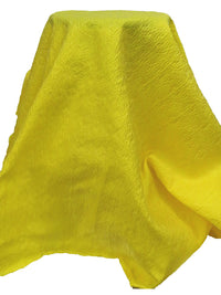 Dandelion Yellow 100% Polyester Matelasse Jacquard - NY Designer - 54W