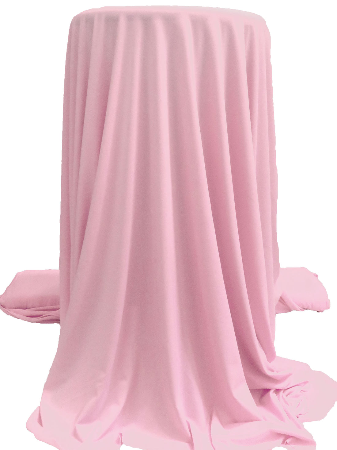 Bubble Gum Polyester/Lycra ITY Knit 56W