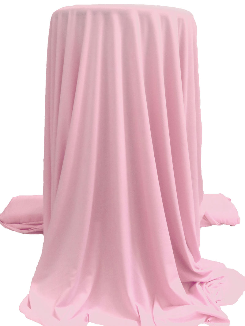 Bubble Gum Polyester/Lycra ITY Knit 56W