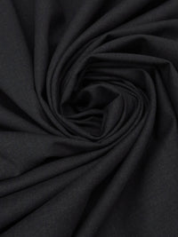 Dark Charcoal Gray Worsted Wool/Lycra Stretch Twill Suiting - NY Designer - 60W