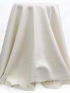 White/Sugar Cookie Rayon/Polyester/Lycra Chevron Weave Jacquard Suiting - Imported From France - 49W