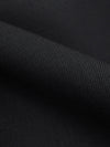 Obsidian 100% Worsted Wool Gabardine Suiting - NY Designer - 56W