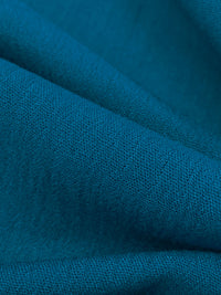 Deep Sea Blue 100% Rayon Crinkle Challis 54W