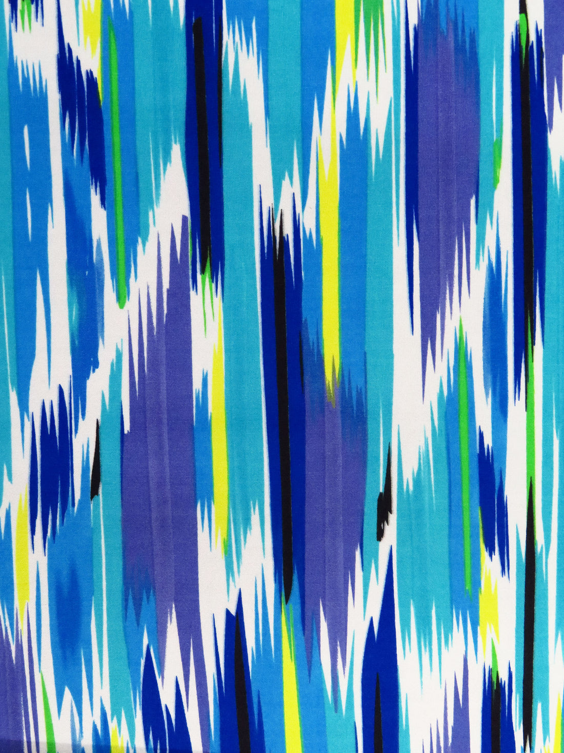 Dusty Purple/Pacific Blue/Dark Blue/Multi Nylon/Lycra Abstract Print Jersey Knit 56W