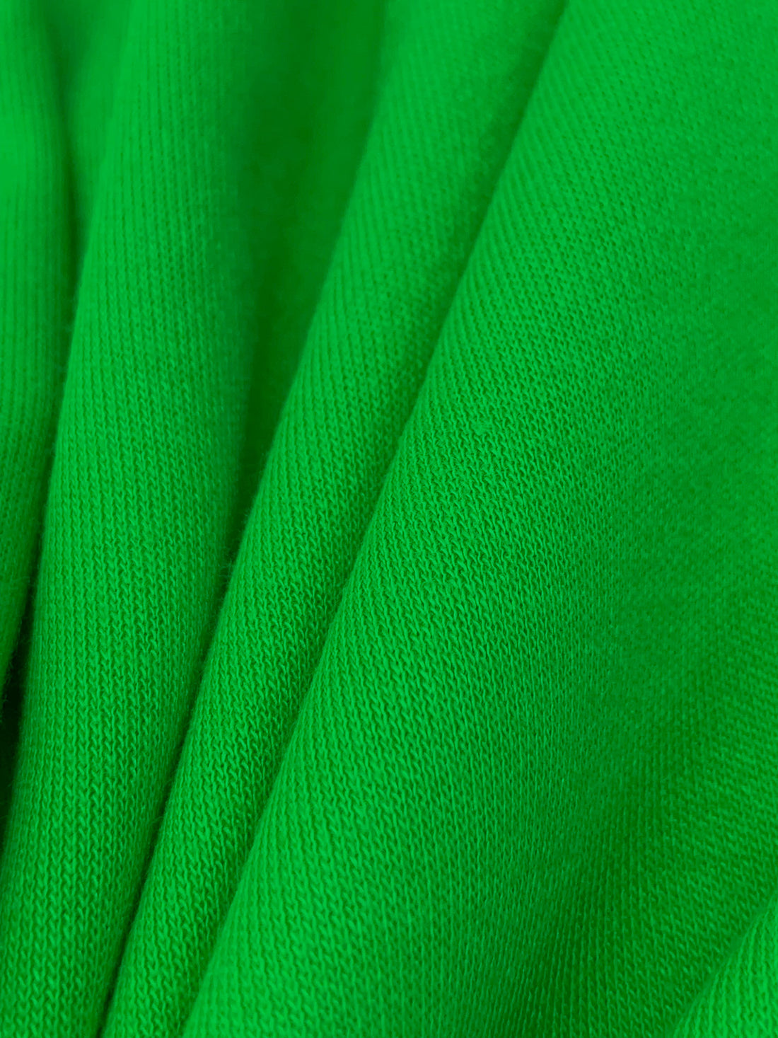 Vine Green Cotton/Polyester Interlock Knit 60W