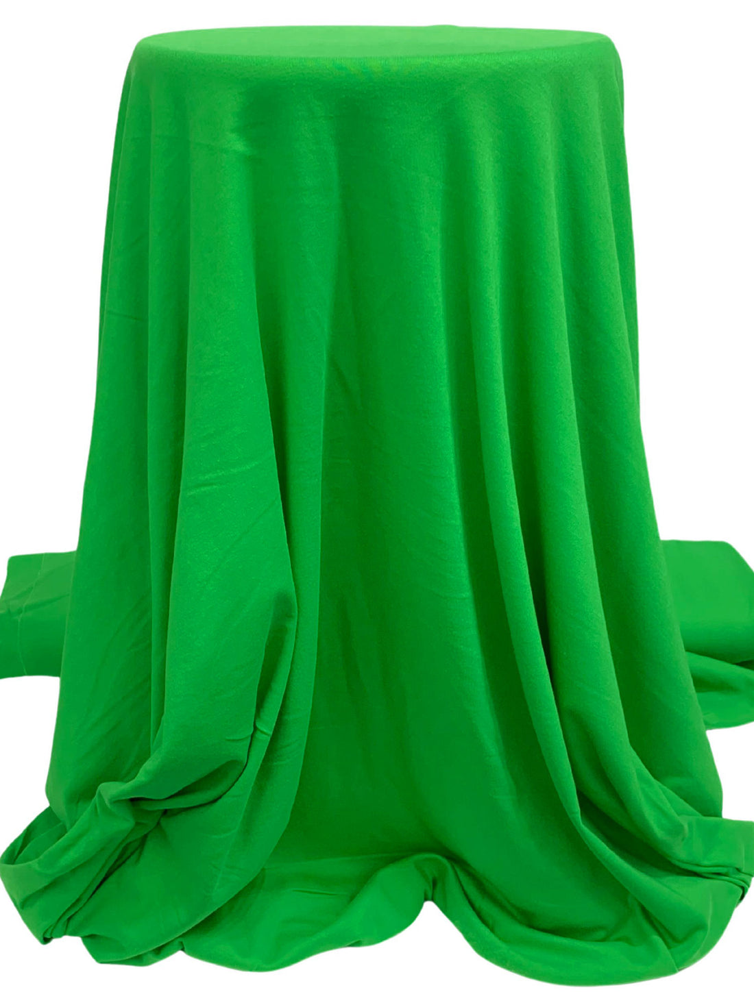 Vine Green Cotton/Polyester Interlock Knit 60W