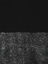 Black 100% Polyester Insulated Fleece Coat Interlining 56W