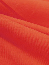 Bright International Orange Cotton/Lycra Jersey Knit 70W