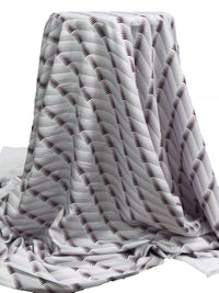 Dark Brown/Light Brown/White 100% Polyester Abstract Print Twill Performance Woven - Robert Kaufman - 58W