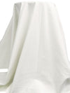 Daisy White Cotton/Lycra 4-Way Stretch Twill Bottom Weight Woven 59W