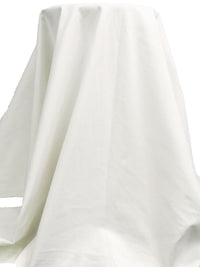 Daisy White Cotton/Lycra 4-Way Stretch Twill Bottom Weight Woven 59W