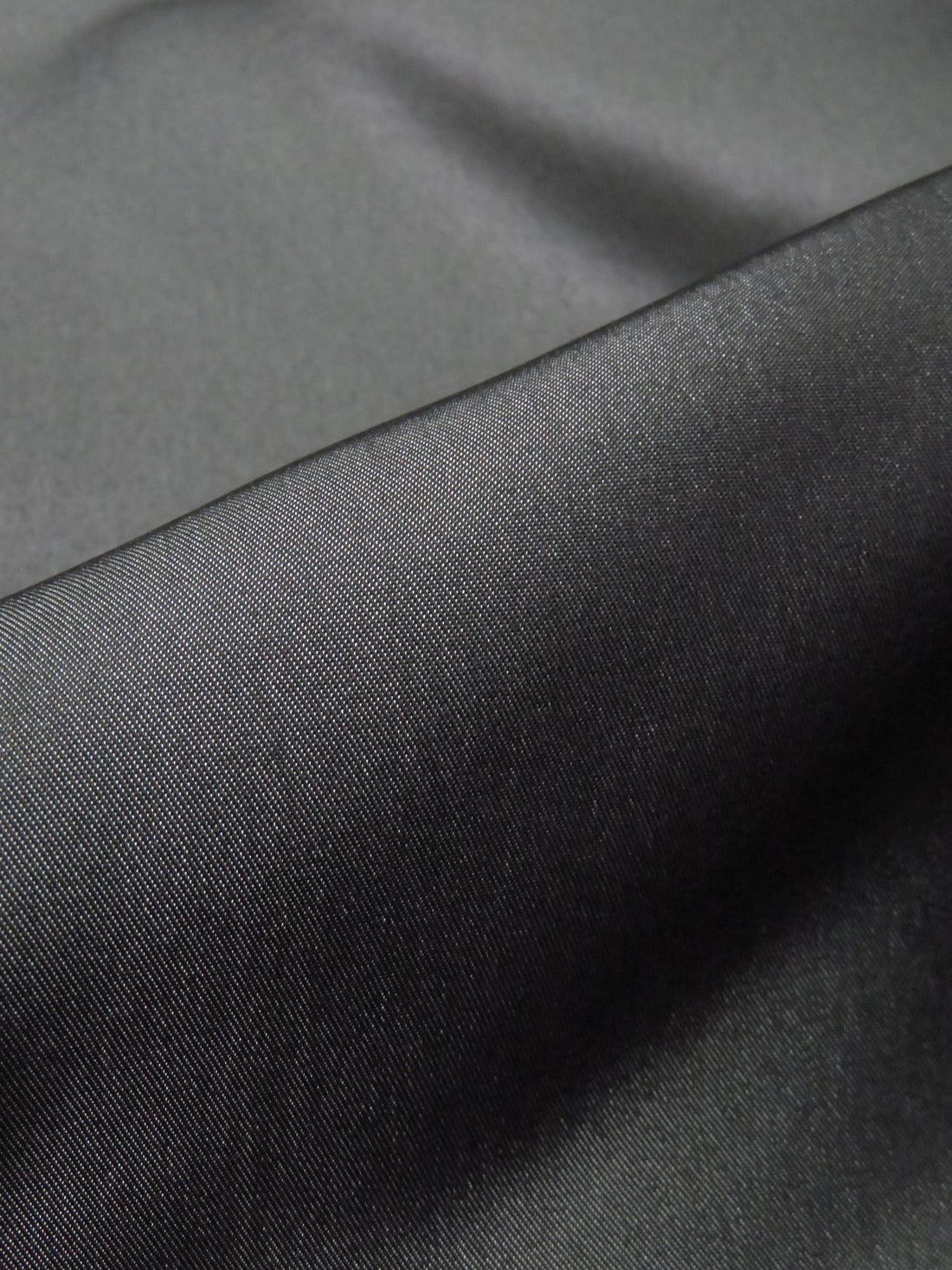 Dark Graphite Gray 100% Polyester Taffeta 56W