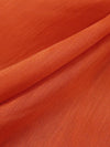 Flame Orange Linen/Silk Slubbed Organza 54W