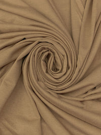 Toffee Brown Rayon/Lycra Jersey Knit 58W