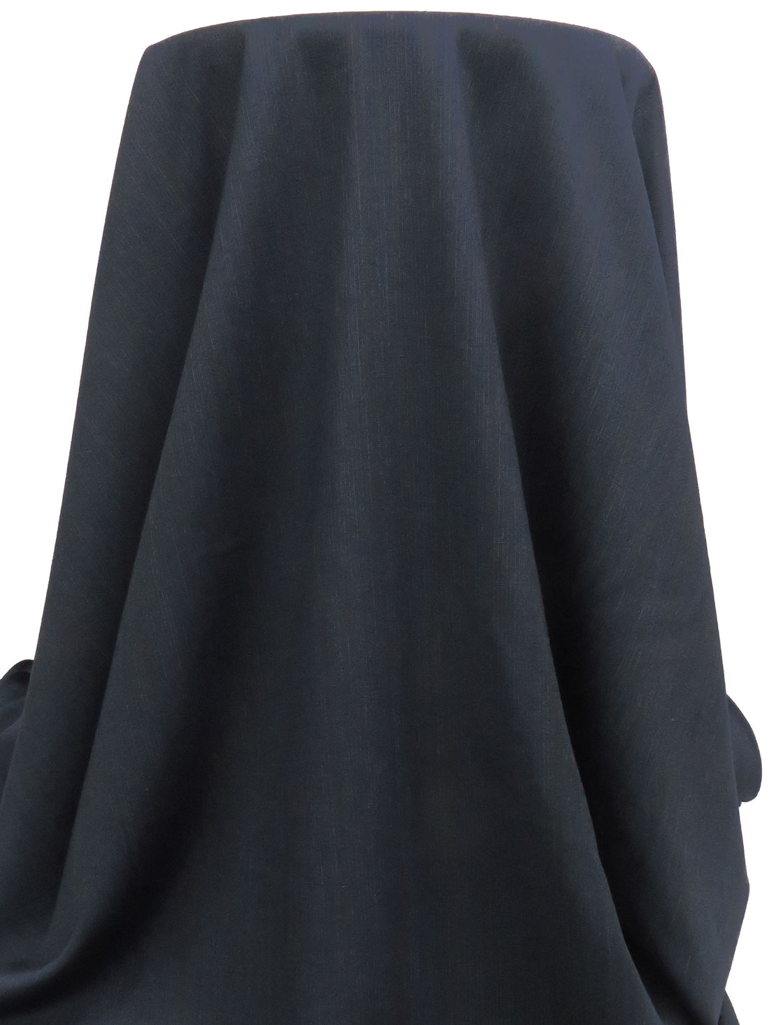 Midnight Navy/Very Dark Red/Dark Brown/Multi 100% Wool Faint Vertical Stripe Weave Tropical Weight Suiting 60W
