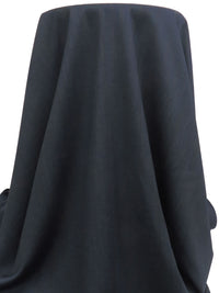 Midnight Navy/Very Dark Red/Dark Brown/Multi 100% Wool Faint Vertical Stripe Weave Tropical Weight Suiting 60W