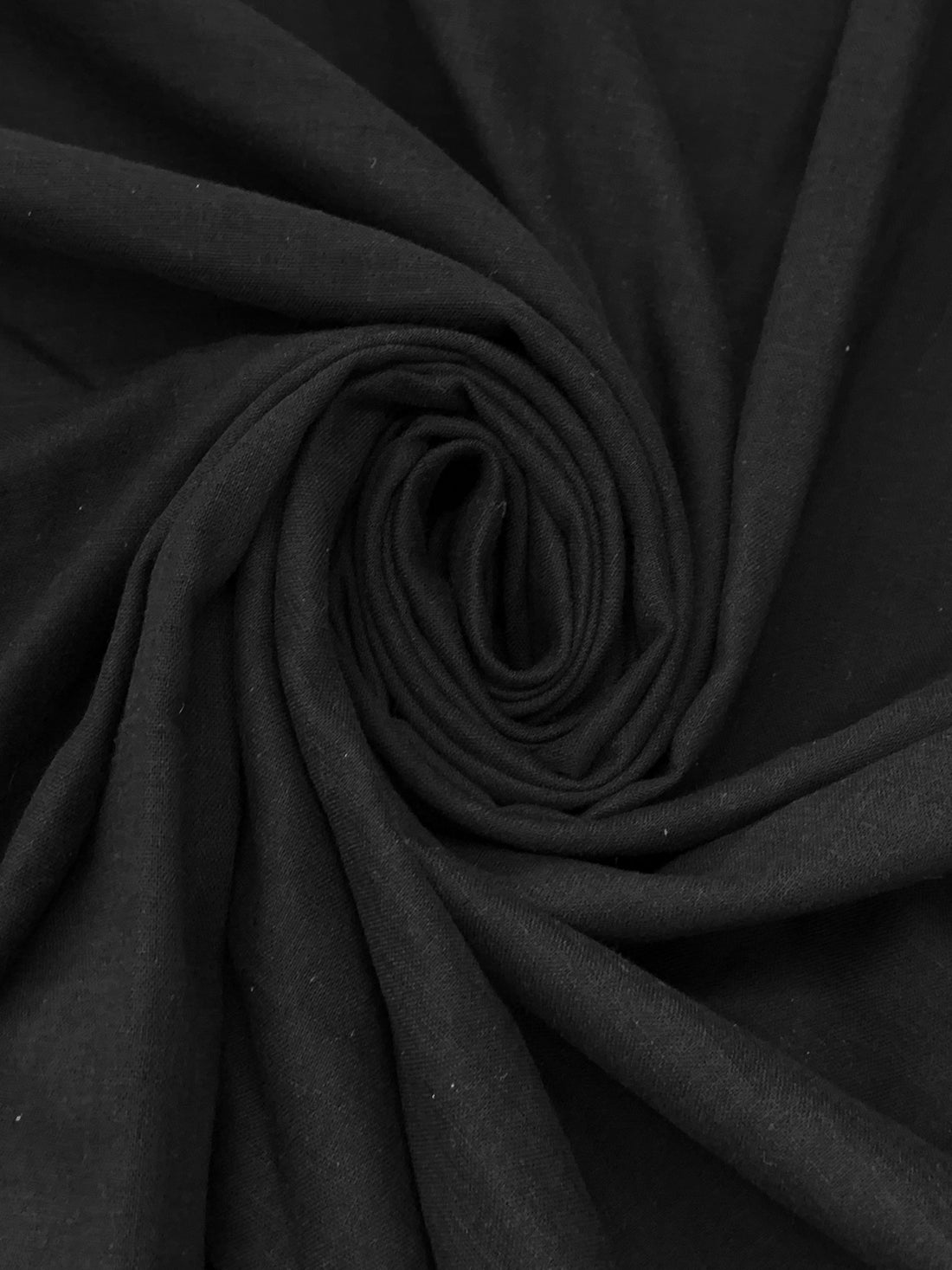 Black 100% Cotton Double Gauze - NY Designer - 43W