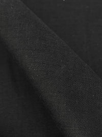 Black 100% Cotton Double Gauze - NY Designer - 43W