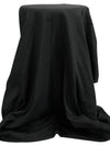 Black 100% Cotton Double Gauze - NY Designer - 43W
