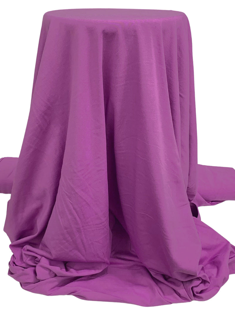 Pearly Purple Cotton/Polyester Jersey Knit 70W