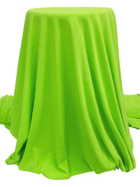 Vivid Lime Green Cotton/Polyester Jersey Knit 66W