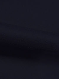 Midnight Navy 100% Wool Flannel Suiting 60W