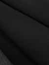 Onyx Black 100% Polyester Chiffon 56W