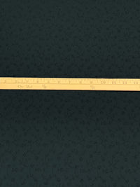 Charcoal Acetate/Metallic Floral Vine Weave Satin Jacquard 54W