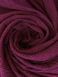 Old Mauve Rayon/Nylon/Lycra Crinkle Knit - Michael Stars - 60W