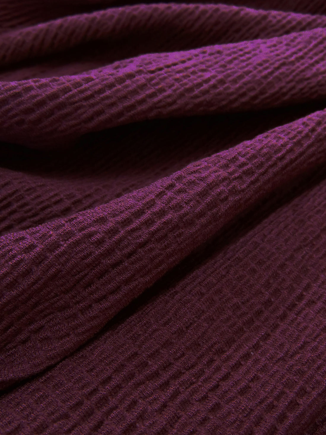 Old Mauve Rayon/Nylon/Lycra Crinkle Knit - Michael Stars - 60W
