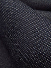 Dark Wash Blue Cotton/Lycra Dotted Stretch Denim - NY Designer - 48W