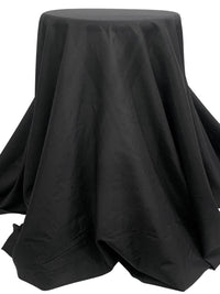 Onyx Black Cotton/Silk Voile 54W